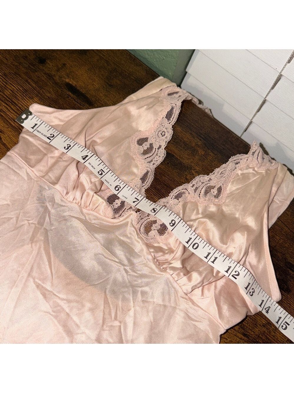 Vintage Lace Evening Gown Slip Dress - Picture 7 of 10